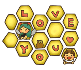 HONEY BEE & VESPA sticker #6416703