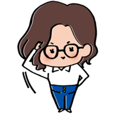 Mom is enjoying every day. sticker #6416865