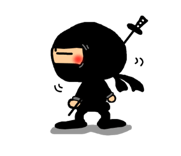 Ninja sticker-2 sticker #6417268