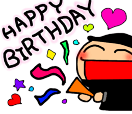 Ninja sticker-2 sticker #6417292