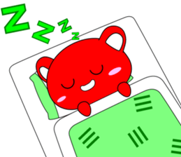 RED BEAR AKAKUMACHAN sticker #6417438