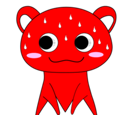 RED BEAR AKAKUMACHAN sticker #6417442
