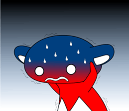 RED BEAR AKAKUMACHAN sticker #6417445