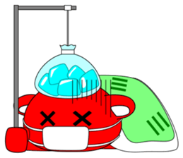 RED BEAR AKAKUMACHAN sticker #6417449