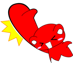 RED BEAR AKAKUMACHAN sticker #6417456