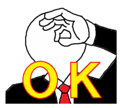 Gentleman3 sticker #6418086