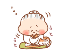 Elderly couple life sticker #6418418