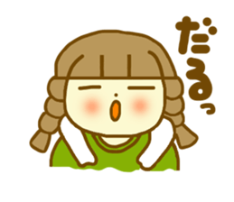 Summer sticker  Azuki chan sticker #6418452