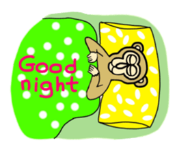 Chaneenoy - funny monkey sticker #6418476