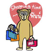 Chaneenoy - funny monkey sticker #6418487