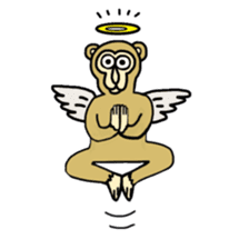 Chaneenoy - funny monkey sticker #6418499