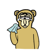 Chaneenoy - funny monkey sticker #6418502