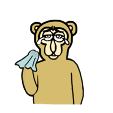 Chaneenoy - funny monkey sticker #6418502