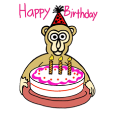 Chaneenoy - funny monkey sticker #6418504