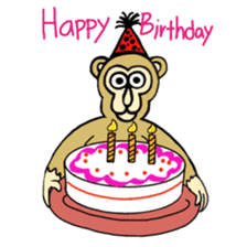 Chaneenoy - funny monkey sticker #6418504