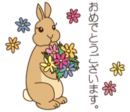 Lovely small animals sticker #6419356