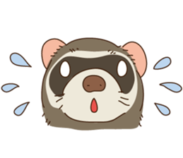 Lovely small animals sticker #6419384