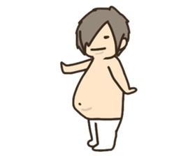 The boy who is some fatties. sticker #6419480