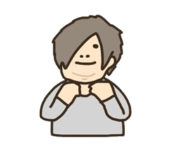 The boy who is some fatties. sticker #6419481