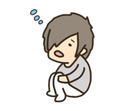 The boy who is some fatties. sticker #6419485