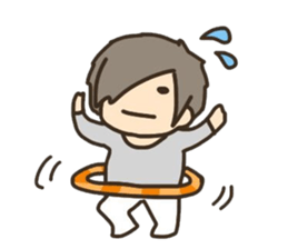 The boy who is some fatties. sticker #6419488