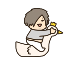 The boy who is some fatties. sticker #6419499