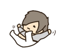 The boy who is some fatties. sticker #6419500