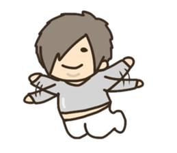 The boy who is some fatties. sticker #6419501