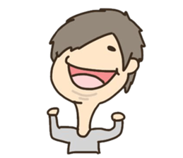 The boy who is some fatties. sticker #6419506