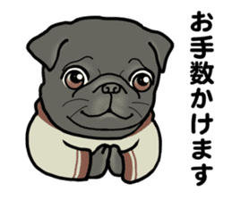 3 Snub-nosed Pups sticker #6420125