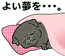 3 Snub-nosed Pups sticker #6420130