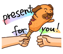 Corn dog2 sticker #6420786