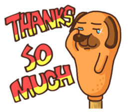 Corn dog2 sticker #6420787