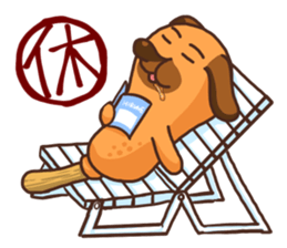 Corn dog2 sticker #6420788