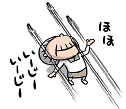 Strongest of grandma sticker #6421223