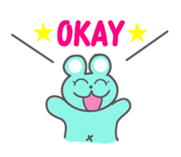 colorful animal flock sticker #6422124