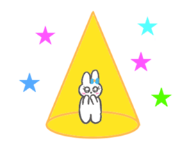 colorful animal flock sticker #6422131