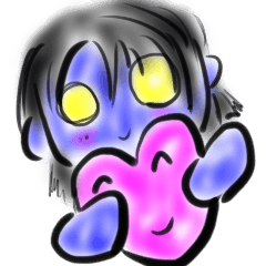 Woman ghost Sticker2