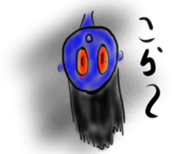 Woman ghost Sticker2 sticker #6422327