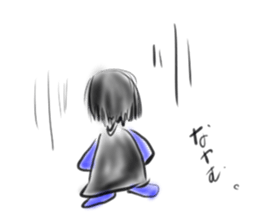 Woman ghost Sticker2 sticker #6422330