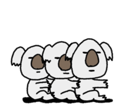 Sobering Koala sticker #6422611