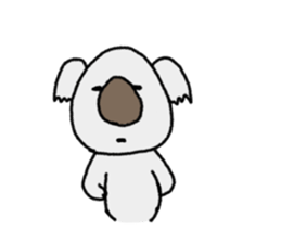 Sobering Koala sticker #6422614