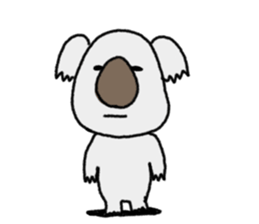 Sobering Koala sticker #6422619