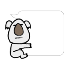Sobering Koala sticker #6422630