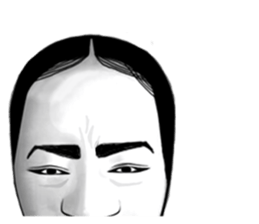 Next of Japanese classical comedy sticker #6422692