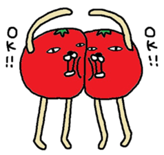 Tomato mock sticker #6422755