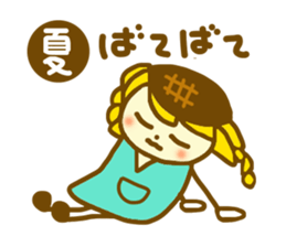 Sticker from summer to winter sticker #6422884