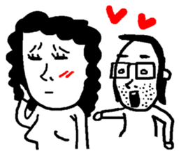 lonely single adult man love story sticker #6423121