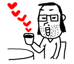 lonely single adult man love story sticker #6423122