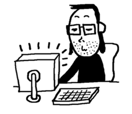 lonely single adult man love story sticker #6423123